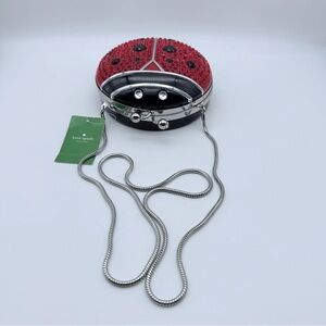 Kate Spade Red and Black Ladybug Crossbody